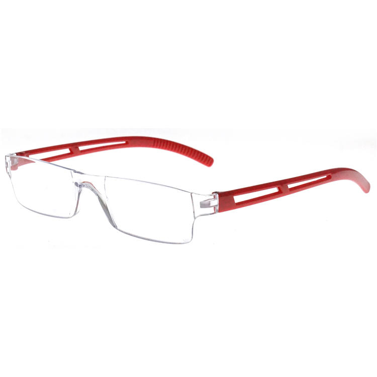 Dachuan Optical DRP127147 China Supplier Rimless Plastic Reading Glasses With Mul (1)